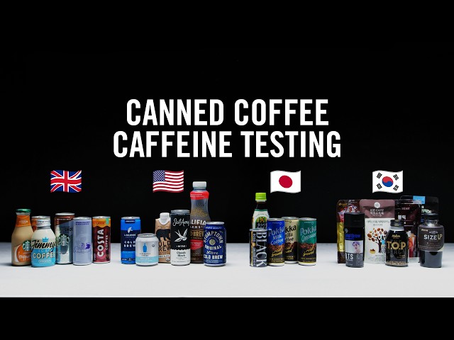 Caffeine Testing Canned Coffee