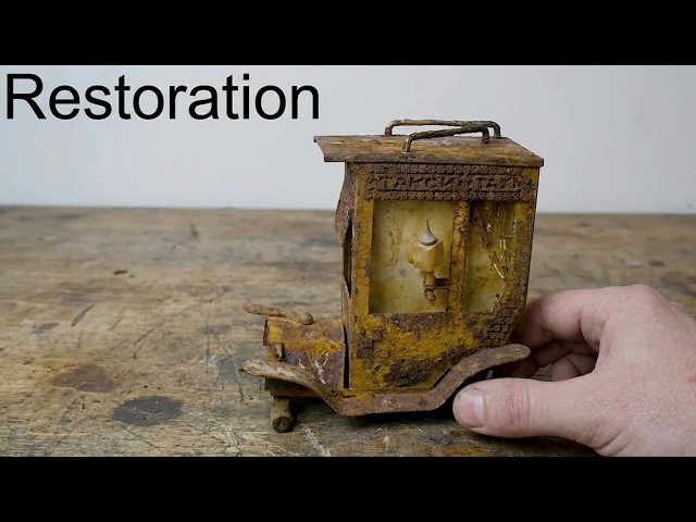 RESTORATION of a rare VINTAGE PHAETON night light | Amazing restoration of an old rusty lamp