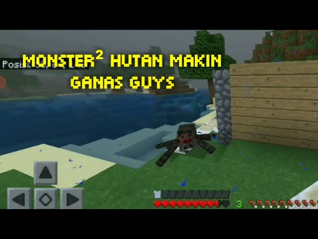 bertahan hidup di sebuah hutan dengan monster² yg semakin gans#minecraft