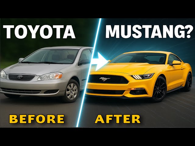 Turn Toyota Into Mustang In Just 45 Days At An Unbelievable Cost!