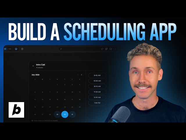 How to Build a Calendly Style Booking App in Bolt.new
