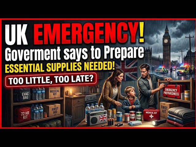 ⚠️ Brits Need To Stock 11 Items NOW For Emergencies! 
