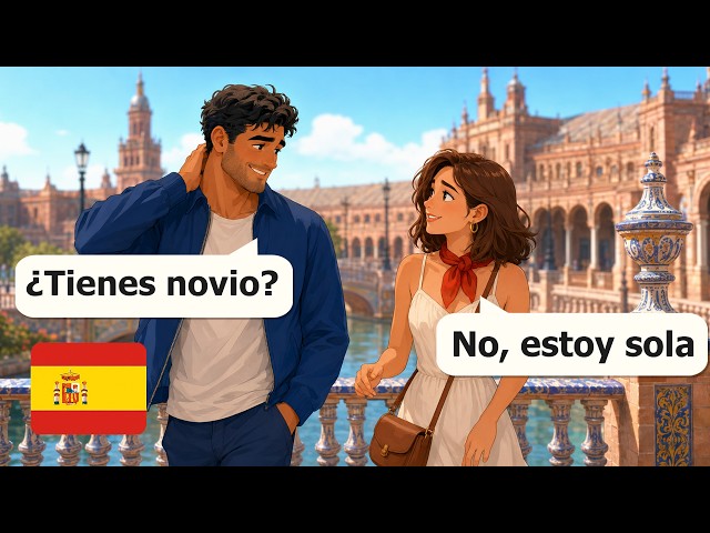 Learn Spanish with Easy Dialogues (A1-A2) Dating, Meetings & Invitations