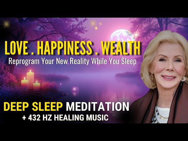 Reprogram Subconscious for Love, Happiness & Wealth (Louise Hay Sleep Meditation)