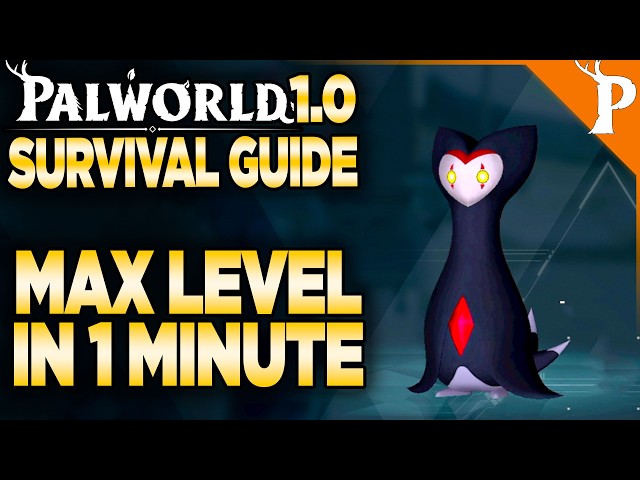 Hit MAX Level in ONE Minute - Palworld 1.0