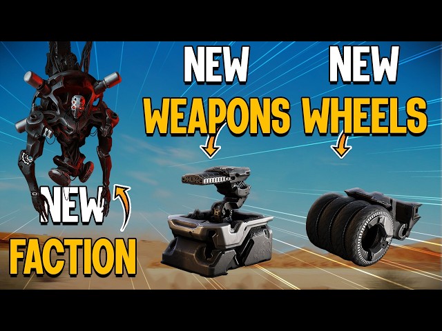 Huge Crossout News, New Faction, Crazy OP shotgun, Free Pack with Volt cabin & More...