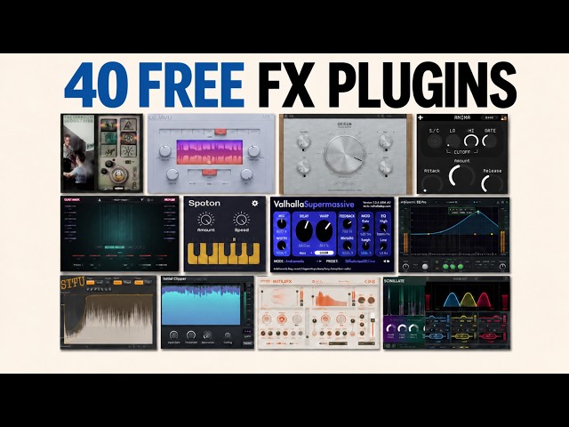 40 FREE FX Plugins That Shouldn’t Be FREE