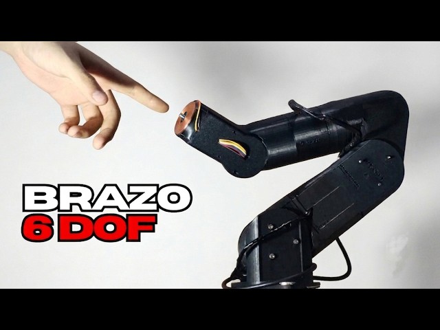 I Built a 6 DOF Robotic Arm and It Almost Killed Me