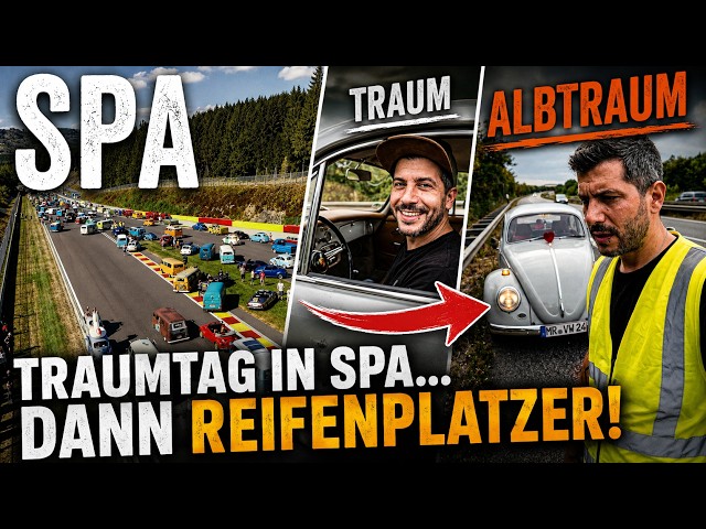My absolute DREAM came true… Hours later I was stranded on the highway😳| Le Bug Show Spa 2026
