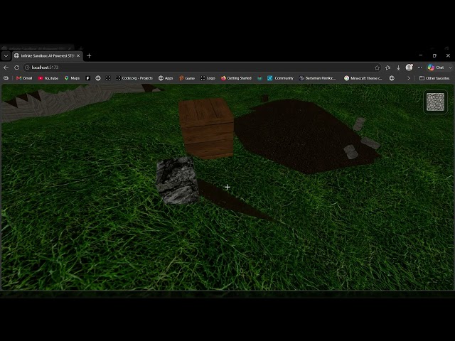 Infinite Sandbox progress