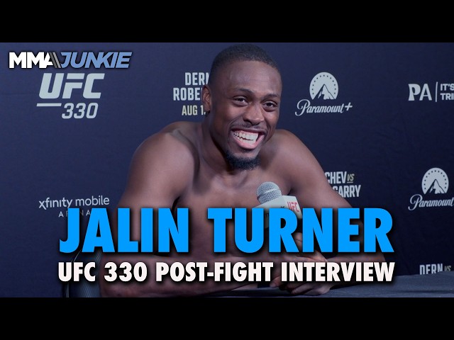 Jalin Turner: BMF title fight 'very enticing' after new 5-fight contract | UFC 330