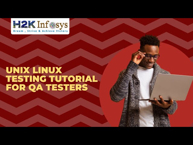 UNIX Linux Testing Tutorial for QA Testers | QA Testing Training Day 1 | QA Online Course