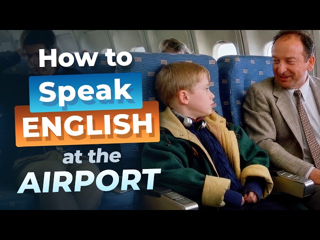 Learn Airport English Vocabulary | Fluent English for TRAVEL with TV Series