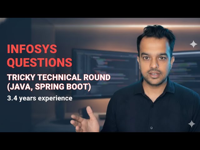 Infosys Interview :Java, Spring Boot, Microservices Questions Explained