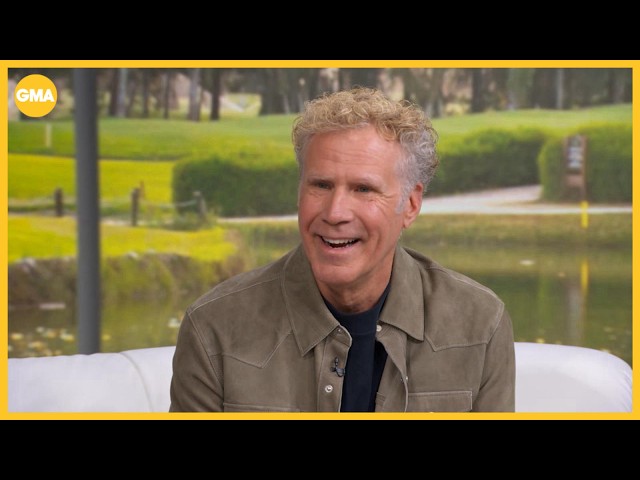 Will Ferrell talks playing a golf legend in 'The Hawk'