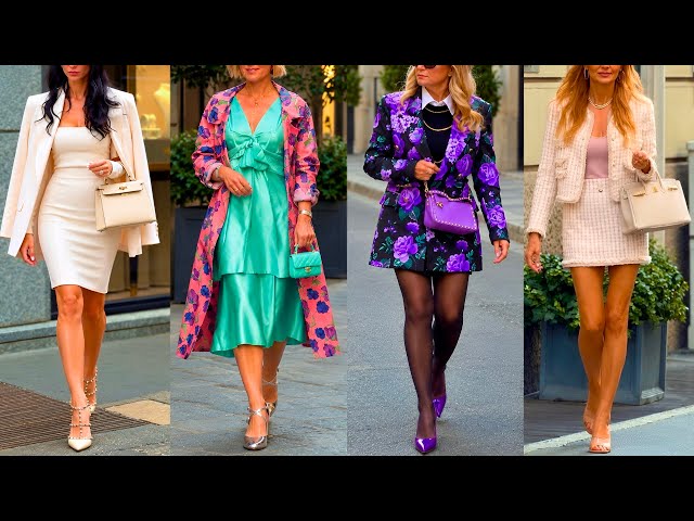 Super Elegant Milan Street Style 🇮🇹 Viral Autumn Outfits, Luxury Fashion Trends and Italian Elegance