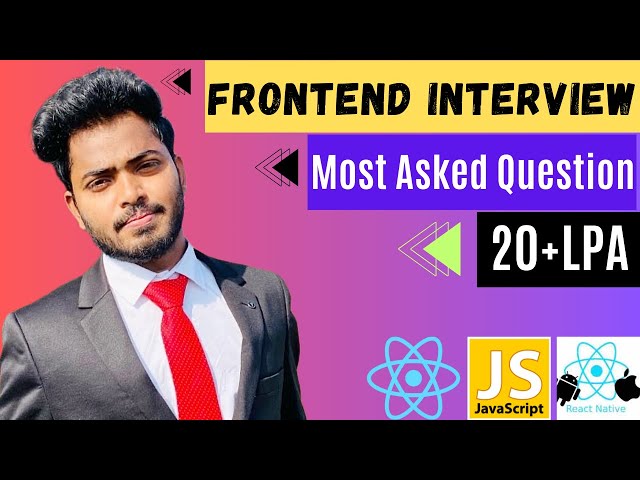 (Q-15). Most Asked javaScript Interview Question🥳😱 - Must Watch😱😎