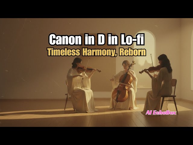 ✨ No.2 Pachelbel — Canon in D | Strings → Gentle Lo-fi (Study/Focus) ✨