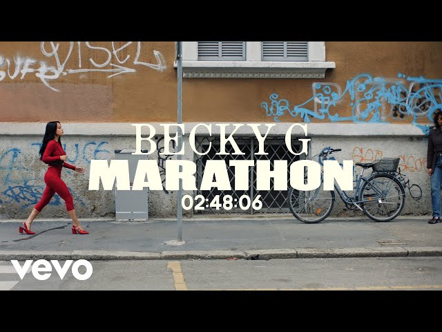 Becky G, elkan - MARATHON (Official Video)