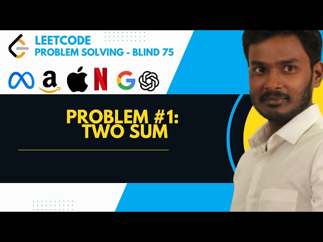 LeetCode 1: Two Sum Java | Arrays & Hashing Playlist #3