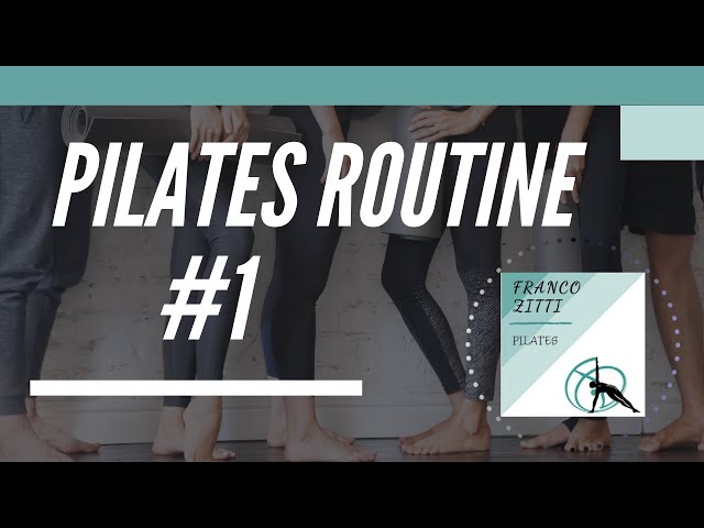 PILATES ROUTINE DI RISCALDAMENTO MATWORK #1