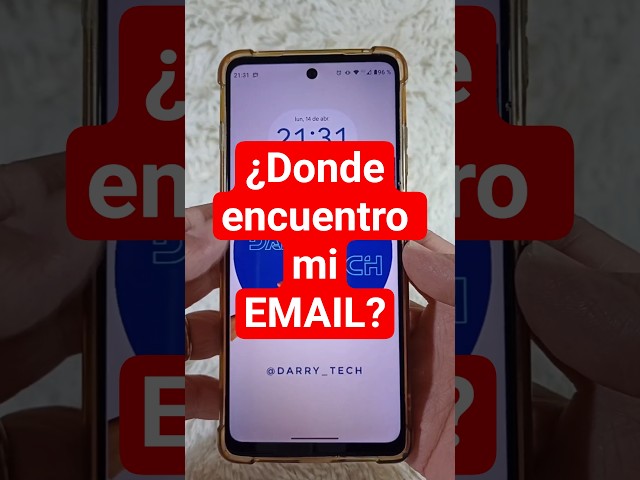 Where's my email? Find it easily on your phone.