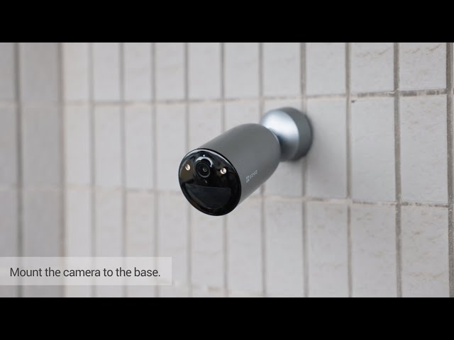 How to set up and install EZVIZ EB3/CB3 Battery Camera
