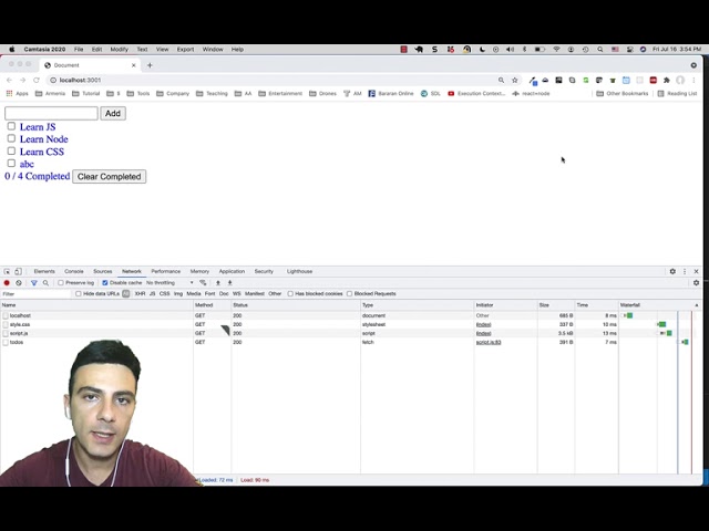 ExpressJS - Todo list