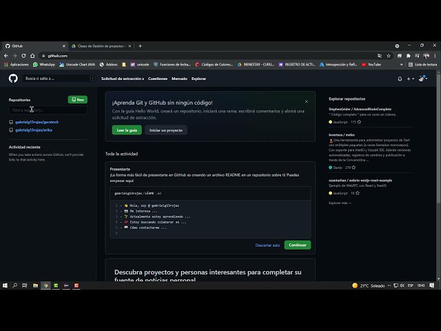 Cómo subir proyectos a GitHub desde Eclipse (versionar proyectos)