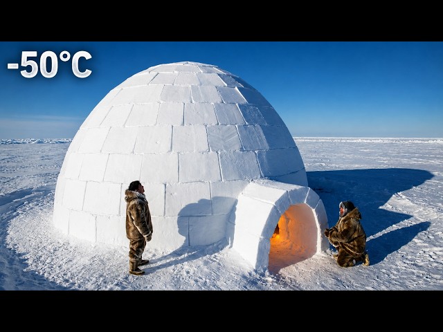 How Did Inuit Survive −50°C Winters Inside a House Made of Snow?