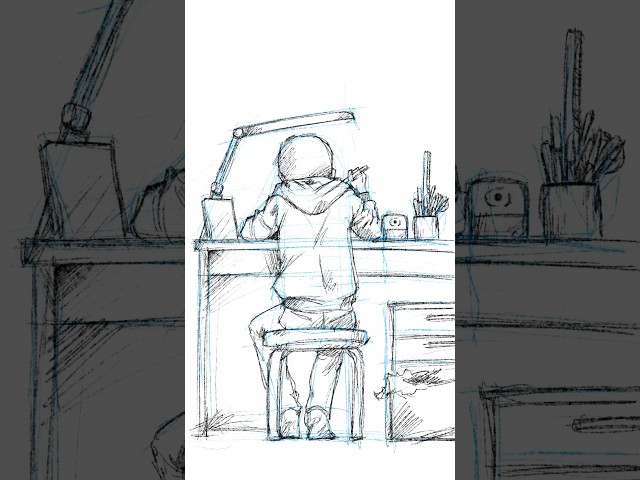 룩백! Look back! 2025년 마지막 잊지못할 애니메이션! #shhort #룩백 #lookback #그림그리는영상 #drawing #애니메이션캐릭터그리기