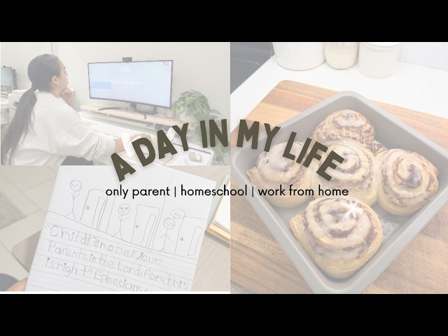 REALISTIC DAY IN MY LIFE | Single Mom + Homeschool Mom + Work From Home 2026