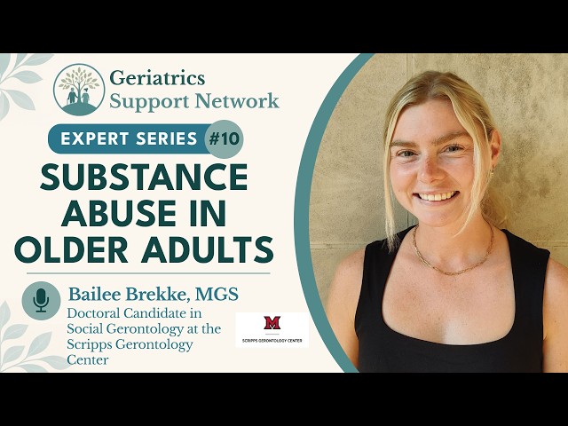 Episode #10 - Bailee Brekke, MGS, Doctoral Candidate in Social Gerontology