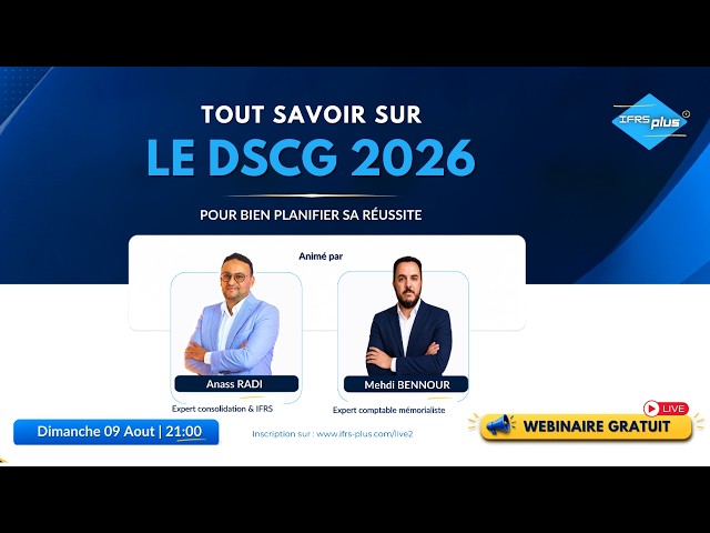 Webinaire Tout savoir sur le DSCG