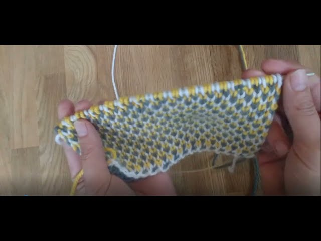 Triple Check Knit Stitch (Norsk versjon)