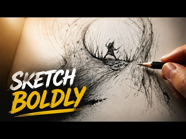 Stop Drawing Perfect Lines: A Better Way to Sketch