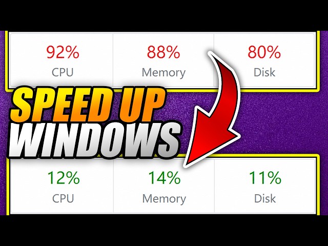 How to MAKE WINDOWS 11 FASTER (PERFORMANCE FIX) FULL GUIDE