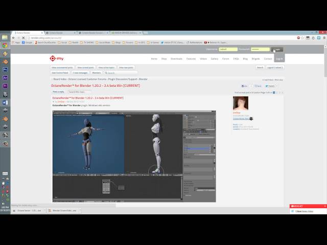 Blender Octane Tutorial Series - 1 - Installing