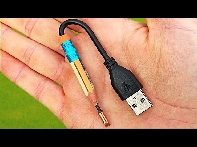 How To Make SOLDERING IRON Using Pencil