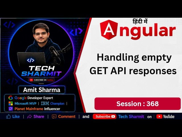 Handling empty Get APIs response in Angular | HttpClient API in Angular | Angular Tutorial (Ep-368)