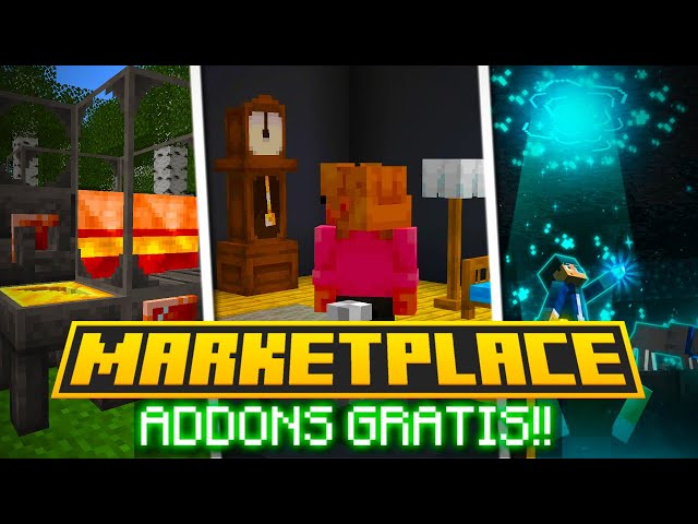 The BEST FREE ADD-ONS from the Minecraft Bedrock 1.26 Marketplace ✅