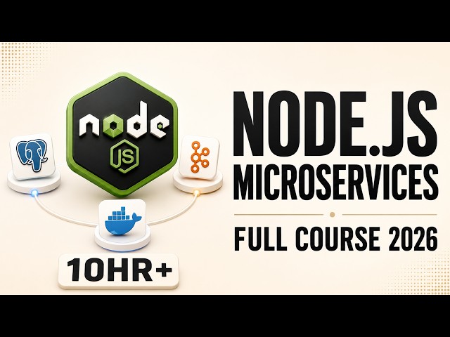 I'm Launching a 10+ Hour Node.js Microservices Course on YouTube | PostgreSQL, Kafka, Docker