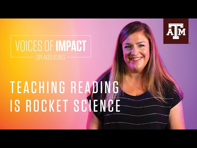 Teaching Reading is Rocket Science
