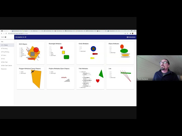 An Introduction to D3 with Angular w/ Tom Eustace and Angular APAC