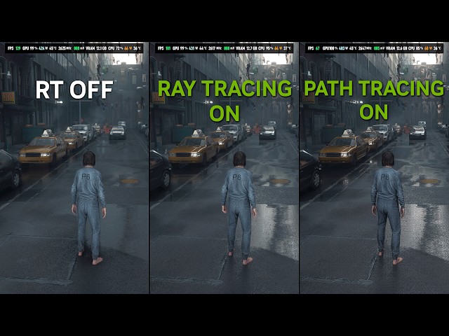CONTROL Resonant - Ray Tracing vs Path Tracing - INSANE Difference! Graphics/Performance Comparison