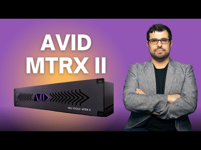STUDIO TOUR: Pro Tools & Avid MTRX II