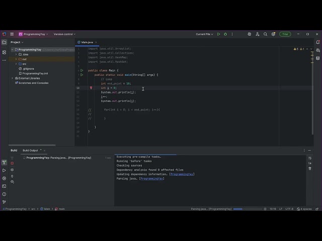 How to do a for loop in Java (simple)