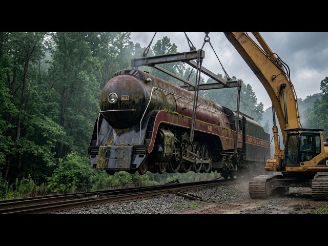 Norfolk & Western 611 | Epic ASMR Steam Locomotive Restoration to Glory