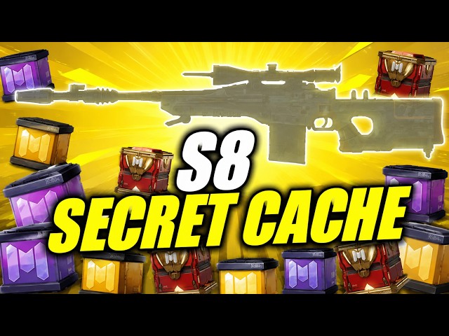 Season 8 Secret Cache = FREE Sniper Legendary?! 🔥