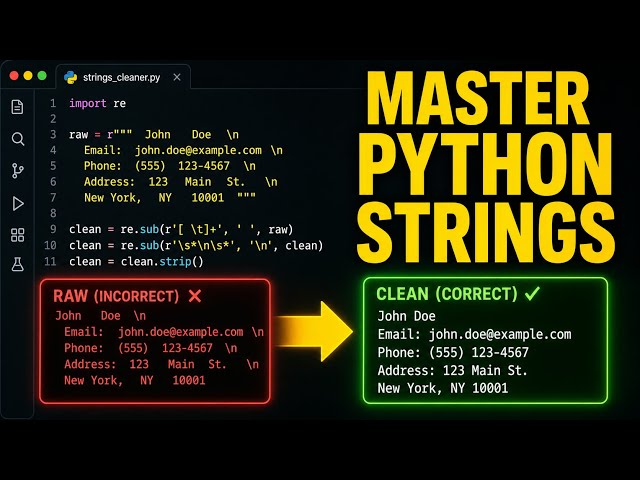 15 Python String Patterns You’ll Actually Use